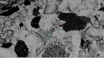 Free download The Little Mermaid  - CG Animation Concept (Wireframe) video and edit with RedcoolMedia movie maker MovieStudio video editor online and AudioStudio audio editor onlin