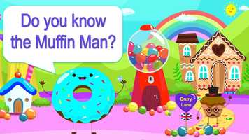 Free download The Muffin Man | Kids Song with Lyrics | Nursery Rhymes | Cute Animation video and edit with RedcoolMedia movie maker MovieStudio video editor online and AudioStudio audio editor onlin