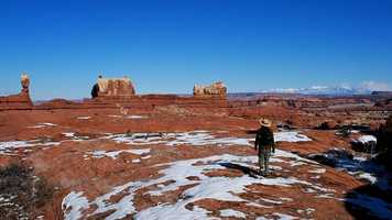 Free download The Needles in Winter: A Series of Canyonland Hikes video and edit with RedcoolMedia movie maker MovieStudio video editor online and AudioStudio audio editor onlin