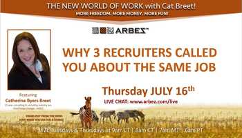 Free download The New World of Work with Cat Breet - Why 3 recruiters called you about the same job video and edit with RedcoolMedia movie maker MovieStudio video editor online and AudioStudio audio editor onlin