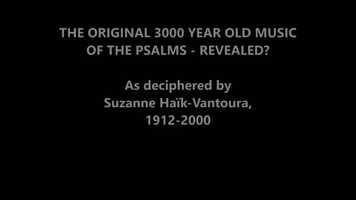 Free download The Original 3000 Year Old Melody of Psalm 113 - Revealed.mp4 video and edit with RedcoolMedia movie maker MovieStudio video editor online and AudioStudio audio editor onlin
