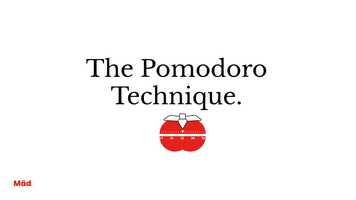 Free download The Pomodoro technique video and edit with RedcoolMedia movie maker MovieStudio video editor online and AudioStudio audio editor onlin