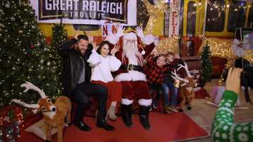 Free download The Santa Express aboard The Great Raleigh Trolley video and edit with RedcoolMedia movie maker MovieStudio video editor online and AudioStudio audio editor onlin