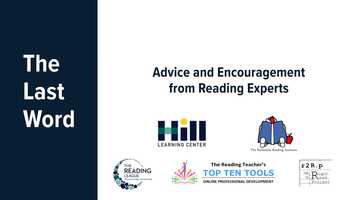 Free download The Science of Reading, A Parting Message from Reading Experts video and edit with RedcoolMedia movie maker MovieStudio video editor online and AudioStudio audio editor onlin