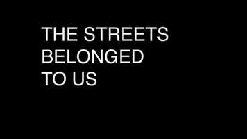 Free download THE STREETS BELONGED TO US video and edit with RedcoolMedia movie maker MovieStudio video editor online and AudioStudio audio editor onlin