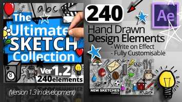 Free download The Ultimate SKETCH Collection - Ver 1.2 | After Effects Project Files - Videohive template video and edit with RedcoolMedia movie maker MovieStudio video editor online and AudioStudio audio editor onlin