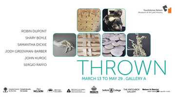 Free download THROWN: A Group Ceramics Exhibition video and edit with RedcoolMedia movie maker MovieStudio video editor online and AudioStudio audio editor onlin
