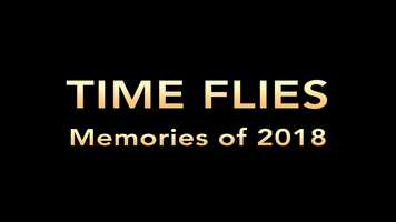 Free download TIME FLIES - MEMORIES OF 2018 video and edit with RedcoolMedia movie maker MovieStudio video editor online and AudioStudio audio editor onlin