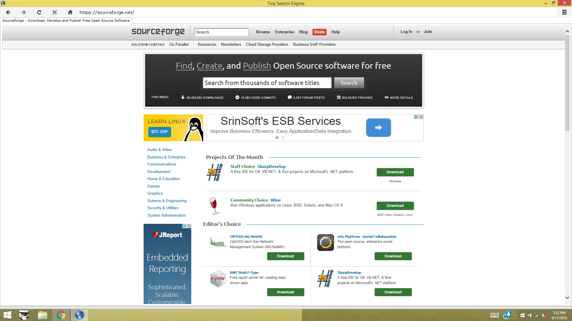 Download web tool or web app Tiny Search Engine