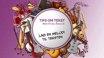 Free download Tips om tekst: Lag en melodi til teksten video and edit with RedcoolMedia movie maker MovieStudio video editor online and AudioStudio audio editor onlin