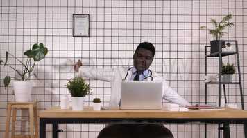 Free download Tired Male Doctor Stock Video video and edit with RedcoolMedia movie maker MovieStudio video editor online and AudioStudio audio editor onlin