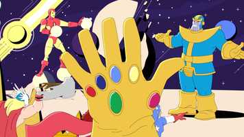 Free download Today in Marvel History - Thanos Snap video and edit with RedcoolMedia movie maker MovieStudio video editor online and AudioStudio audio editor onlin