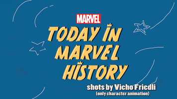 Free download Today in Marvel History Vicho Friedli Character Animation Reel video and edit with RedcoolMedia movie maker MovieStudio video editor online and AudioStudio audio editor onlin
