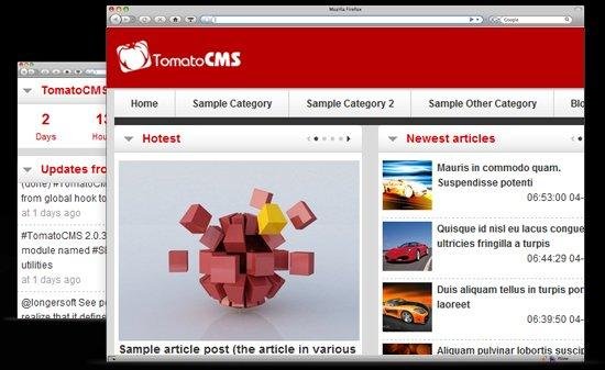 Download web tool or web app TomatoCMS