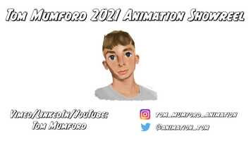 Free download Tom Mumford Animation Showreel 2021 video and edit with RedcoolMedia movie maker MovieStudio video editor online and AudioStudio audio editor onlin