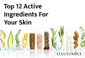 Free download Top 12 Active Ingredients for Your Skin video and edit with RedcoolMedia movie maker MovieStudio video editor online and AudioStudio audio editor onlin