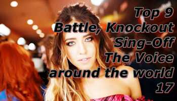 Free download Top 9 Battle, Knockout  Sing-Off (The Voice around the world 17) video and edit with RedcoolMedia movie maker MovieStudio video editor online and AudioStudio audio editor onlin
