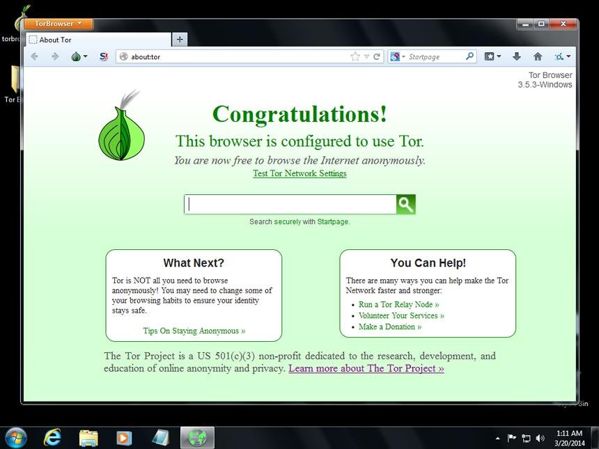 Download web tool or web app Tor Browser