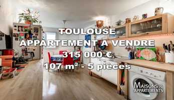 Free download TOULOUSE - APPARTEMENT A VENDRE - 315 000  - 107 m - 5 pices video and edit with RedcoolMedia movie maker MovieStudio video editor online and AudioStudio audio editor onlin