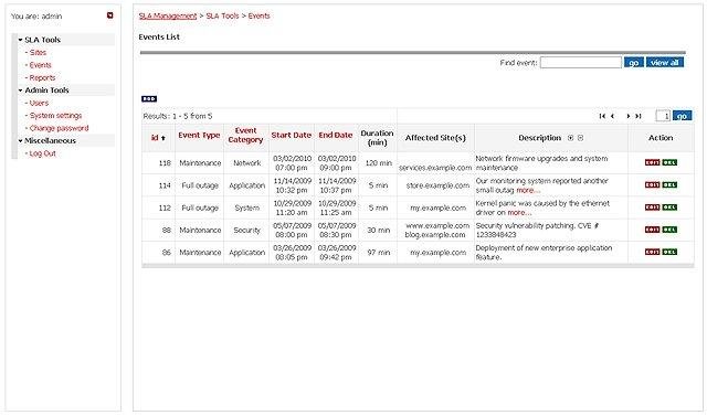 Download web tool or web app trackMySLA