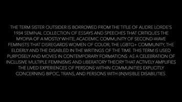 Free download Trailer - SISTER OUTSIDER: How We Can Do Better for Tomorrow video and edit with RedcoolMedia movie maker MovieStudio video editor online and AudioStudio audio editor onlin