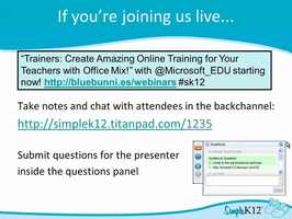 Free download Trainers Create Amazing Online Training for Your Teachers with Office Mix! video and edit with RedcoolMedia movie maker MovieStudio video editor online and AudioStudio audio editor onlin