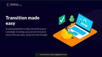 Free download Transitioner Introduction video and edit with RedcoolMedia movie maker MovieStudio video editor online and AudioStudio audio editor onlin