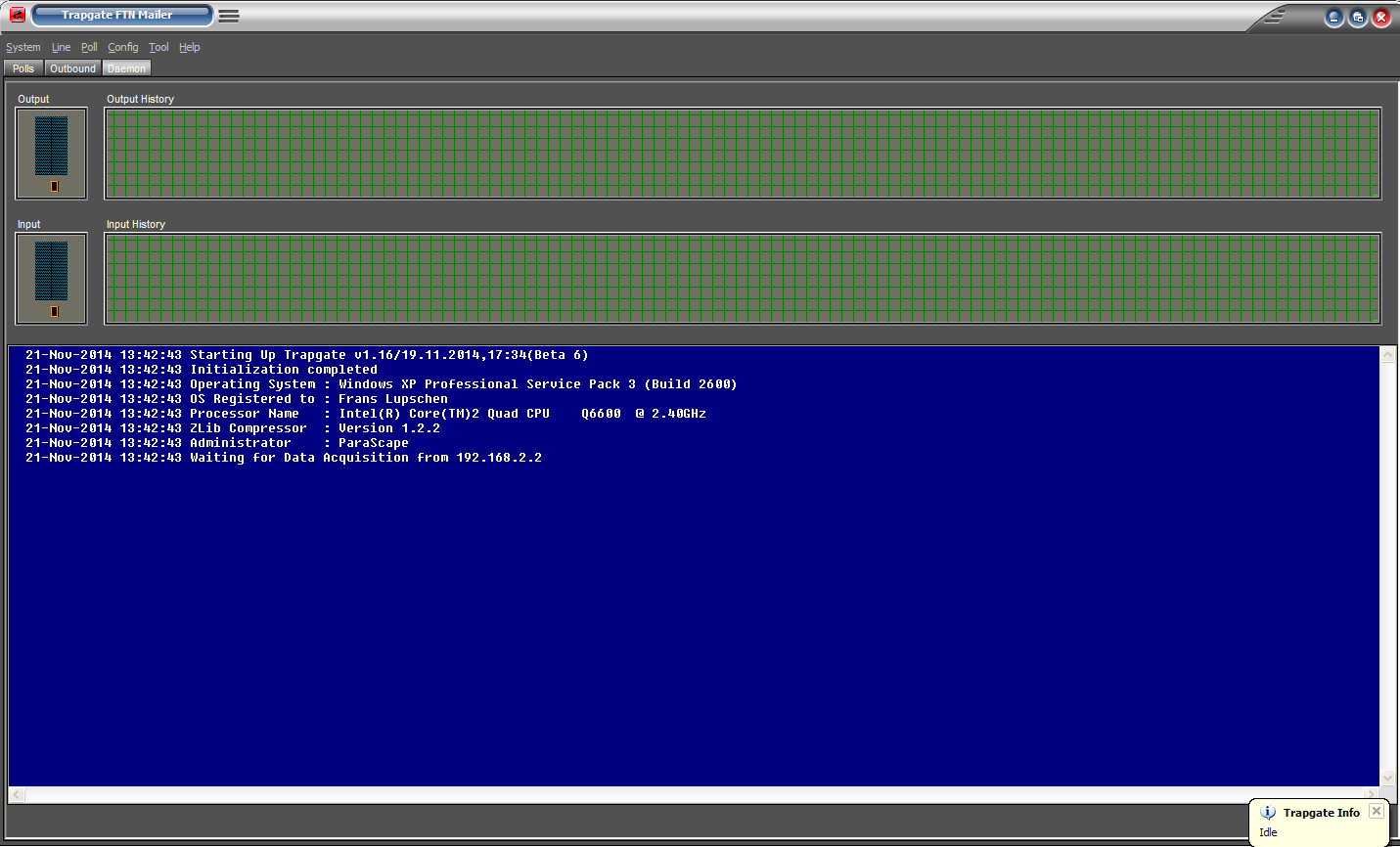 Download web tool or web app TrapGate FTN Mailer Download web tool or web app TrapGate FTN Mailer