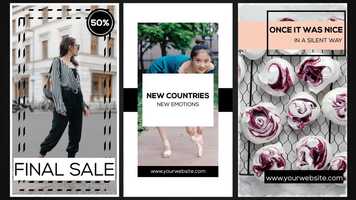 Free download Trend Instagram Stories Motion Graphics Templates video and edit with RedcoolMedia movie maker MovieStudio video editor online and AudioStudio audio editor onlin