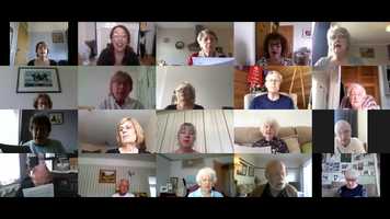 Free download Tuesday Zoom Singing session video and edit with RedcoolMedia movie maker MovieStudio video editor online and AudioStudio audio editor onlin