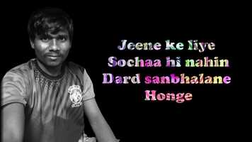 Free download Tujhse Naraaz Nahin Zindagi - Cover - Sadashiv Dawre video and edit with RedcoolMedia movie maker MovieStudio video editor online and AudioStudio audio editor onlin