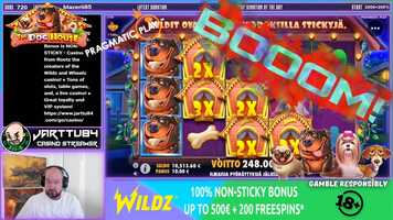 Free download Two Really Big Wins From The Dog House Slot!!.mp4 video and edit with RedcoolMedia movie maker MovieStudio video editor online and AudioStudio audio editor onlin