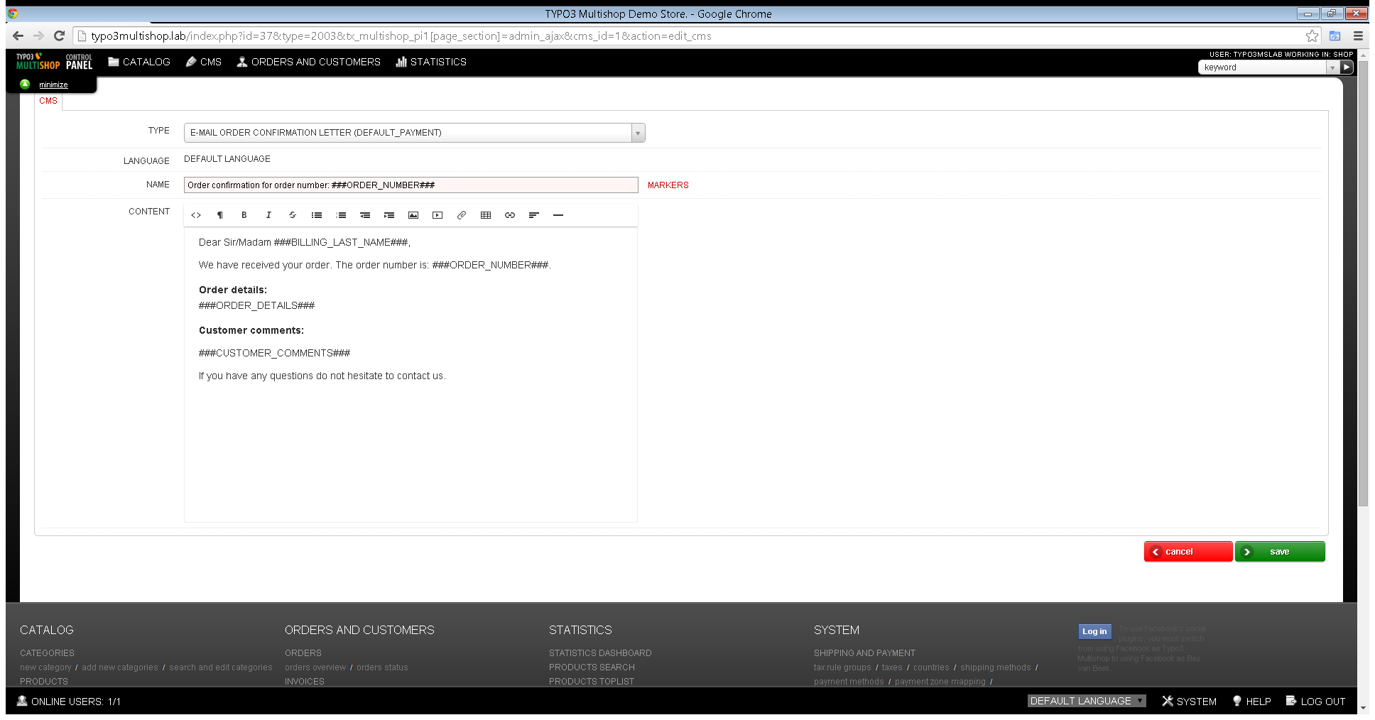 Download web tool or web app TYPO3 Multishop Download web tool or web app TYPO3 Multishop