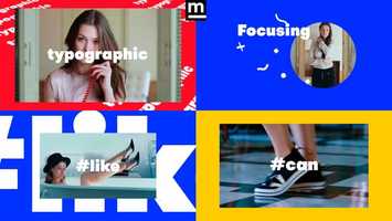 Free download Typographic Clap Intro | After Effects Project Files - Videohive template video and edit with RedcoolMedia movie maker MovieStudio video editor online and AudioStudio audio editor onlin