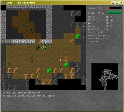 Download web tool or web app Tyrant - Java Roguelike