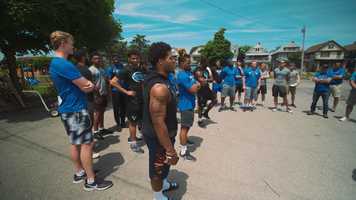 Free download UB Football Community Service 2019 video and edit with RedcoolMedia movie maker MovieStudio video editor online and AudioStudio audio editor onlin