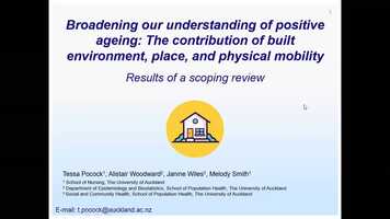 Free download understanding of positive ageing to include the contribution of built environment, place, and physical mobility video and edit with RedcoolMedia movie maker MovieStudio video editor online and AudioStudio audio editor onlin