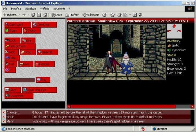Download web tool or web app Underworld Online Game