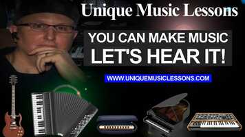 Free download Unique Music Lessons | YOU CAN MAKE MUSIC -- LETS HEAR IT! video and edit with RedcoolMedia movie maker MovieStudio video editor online and AudioStudio audio editor onlin