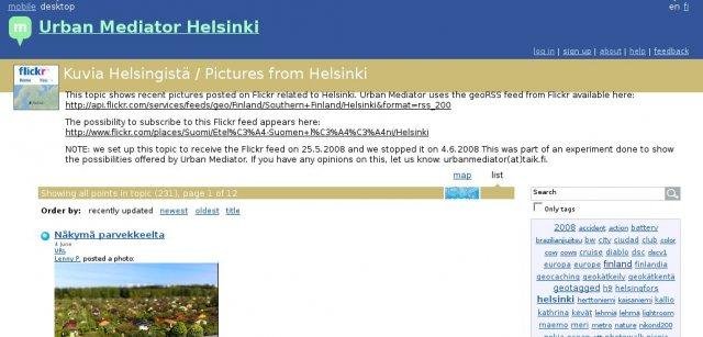 Download web tool or web app Urban Mediator