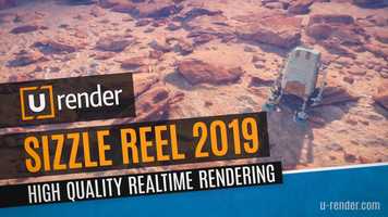 Free download U-RENDER Sizzle Reel 2019 video and edit with RedcoolMedia movie maker MovieStudio video editor online and AudioStudio audio editor onlin