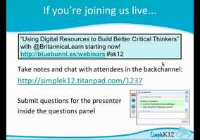 Free download Using Digital Resources to Build Better Critical Thinkers video and edit with RedcoolMedia movie maker MovieStudio video editor online and AudioStudio audio editor onlin