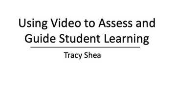 Free download Using Video to Assess and Guide Student Learning video and edit with RedcoolMedia movie maker MovieStudio video editor online and AudioStudio audio editor onlin