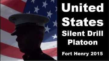Free download US Marine Silent Drill Platoon at Fort Henry.         No Oops! Here. Just SHOW  AWE video and edit with RedcoolMedia movie maker MovieStudio video editor online and AudioStudio audio editor onlin
