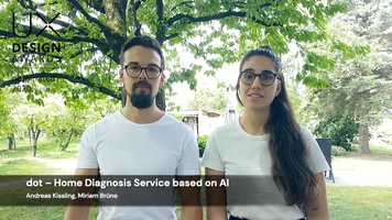 Free download UXDA20-Nominee NT4: dot  Home Diagnosis Service based on AI video and edit with RedcoolMedia movie maker MovieStudio video editor online and AudioStudio audio editor onlin