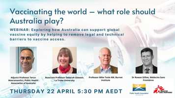 Free download Vaccinating the world - what role should Australia play? video and edit with RedcoolMedia movie maker MovieStudio video editor online and AudioStudio audio editor onlin