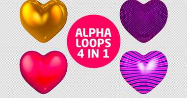 Free download Valentines Love Hearts 4 in 1 | Motion Graphics - Envato elements video and edit with RedcoolMedia movie maker MovieStudio video editor online and AudioStudio audio editor onlin
