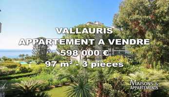 Free download VALLAURIS - APPARTEMENT A VENDRE - 560 000  - 97 m - 3 pices video and edit with RedcoolMedia movie maker MovieStudio video editor online and AudioStudio audio editor onlin