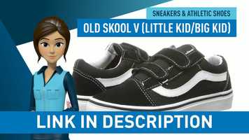 Free download Vans Kids Old Skool V (Little Kid/Big Kid) Black/True White | Shoes review video and edit with RedcoolMedia movie maker MovieStudio video editor online and AudioStudio audio editor onlin