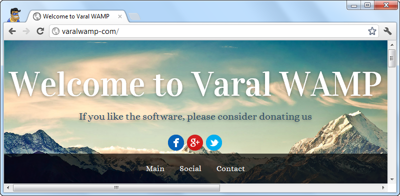 Download web tool or web app Varal WAMP Download web tool or web app Varal WAMP